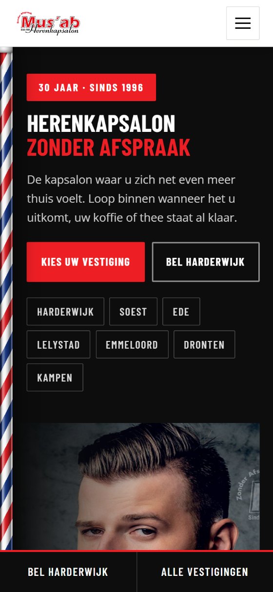 De demo op een telefoon